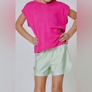 NWT Zara Terez Hoodie Pink Tank Top Girl’s Size Large